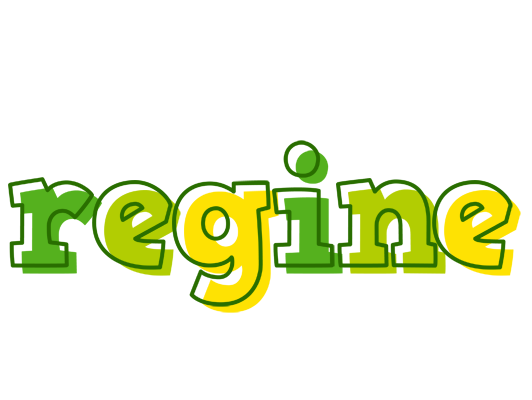 Regine juice logo