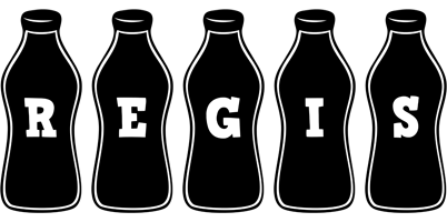 Regis bottle logo