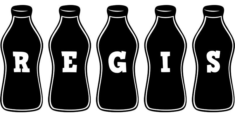 Regis bottle logo