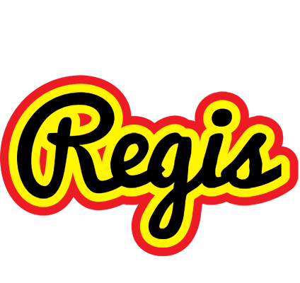 Regis flaming logo