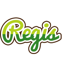 Regis golfing logo