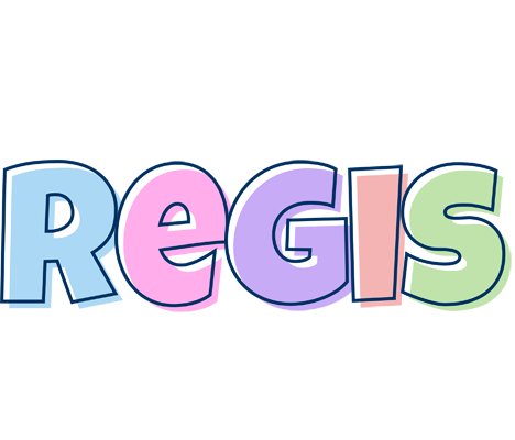 Regis pastel logo