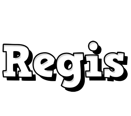 Regis snowing logo