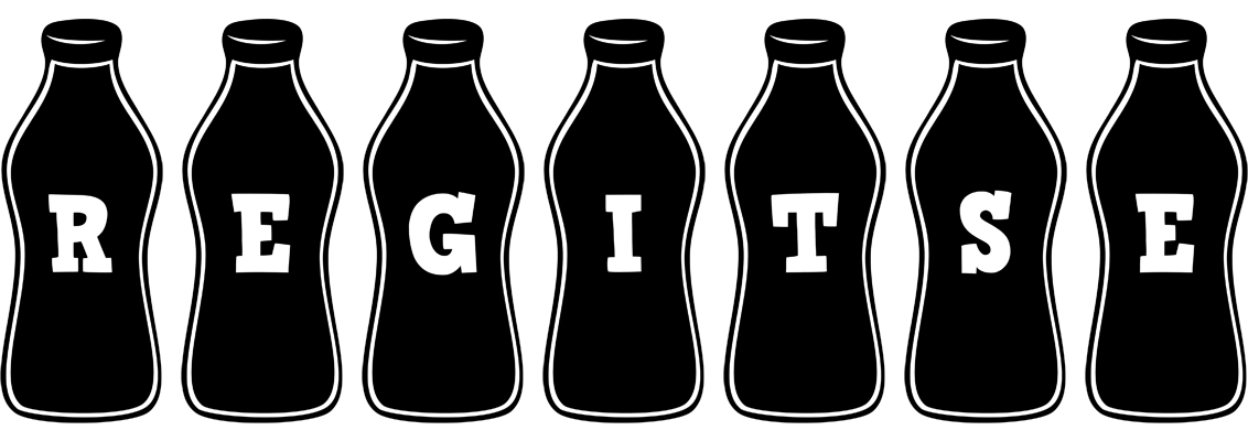 Regitse bottle logo