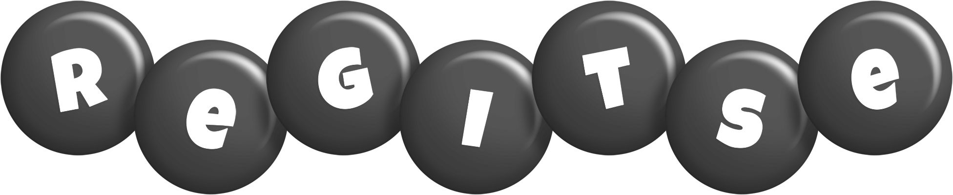 Regitse candy-black logo