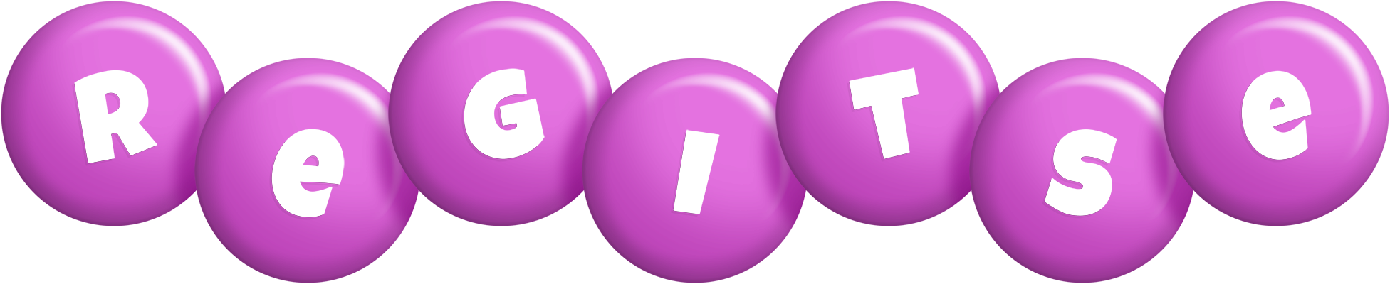 Regitse candy-purple logo