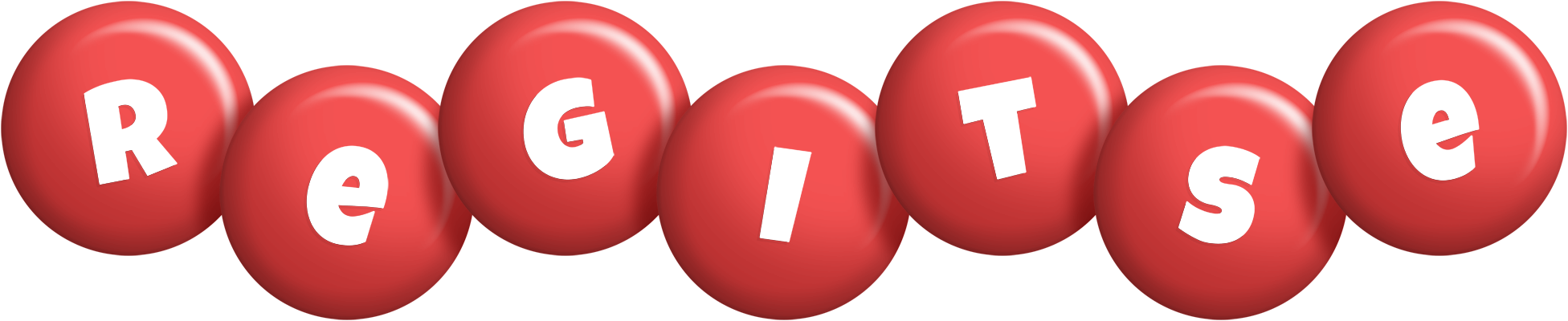 Regitse candy-red logo