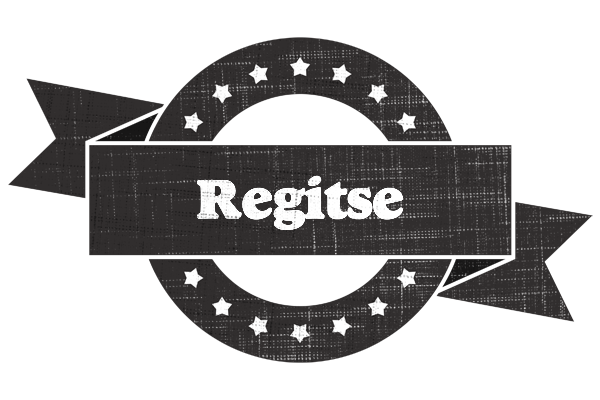 Regitse grunge logo