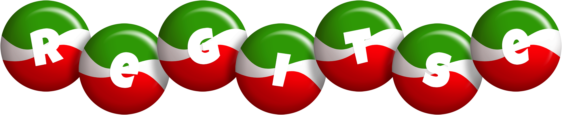 Regitse italy logo