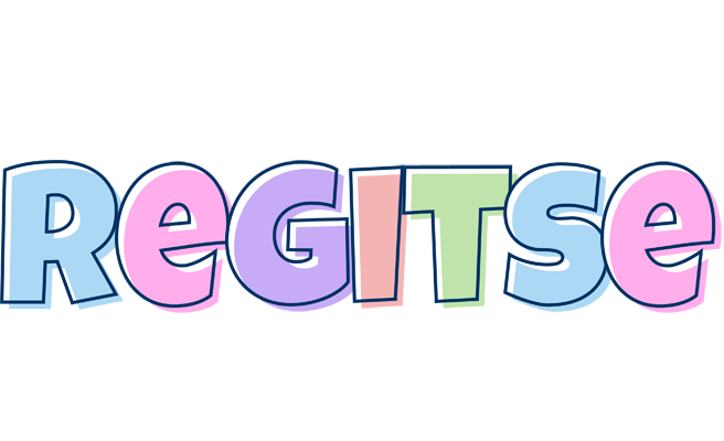 Regitse pastel logo