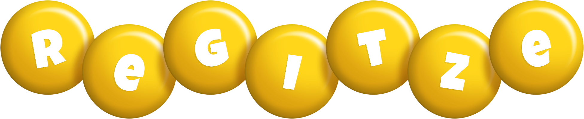 Regitze candy-yellow logo