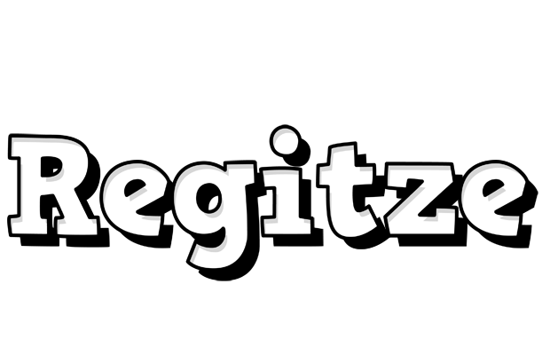Regitze snowing logo
