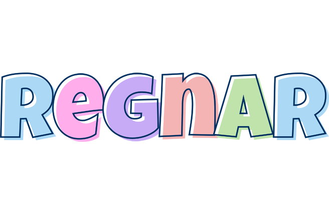 Regnar pastel logo