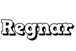 Regnar snowing logo