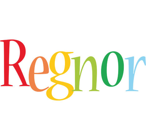 Regnor birthday logo
