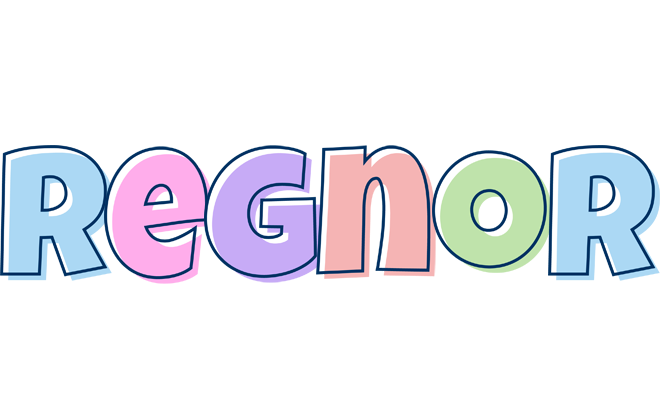 Regnor pastel logo