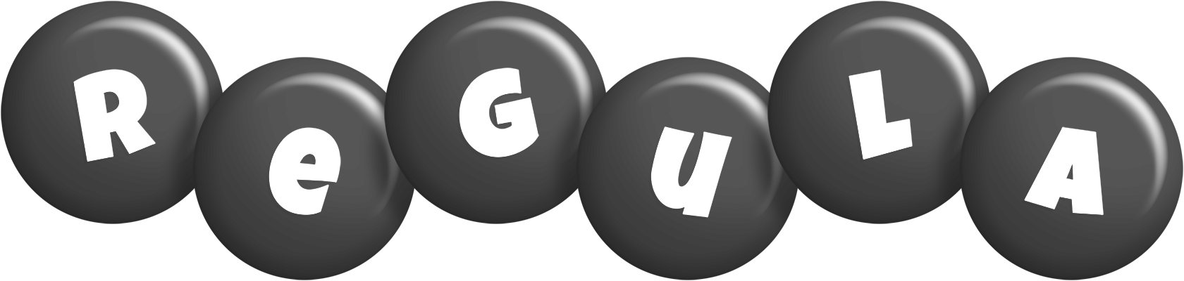 Regula candy-black logo