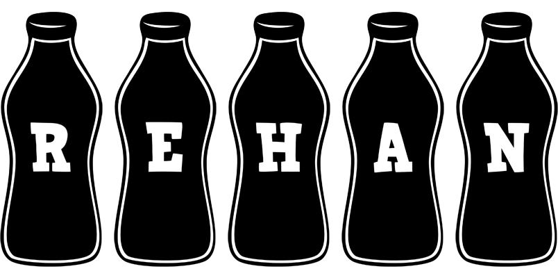 Rehan bottle logo