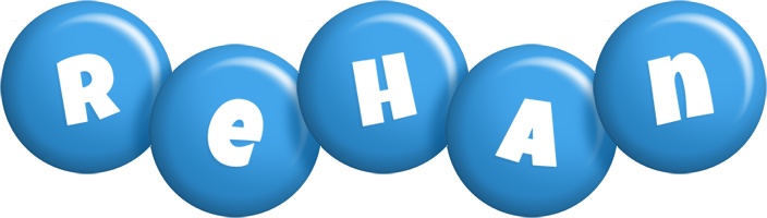 Rehan candy-blue logo