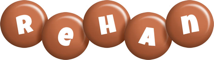 Rehan candy-brown logo