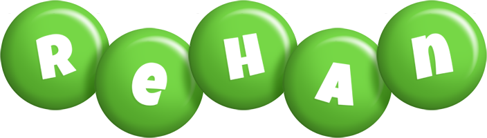 Rehan candy-green logo