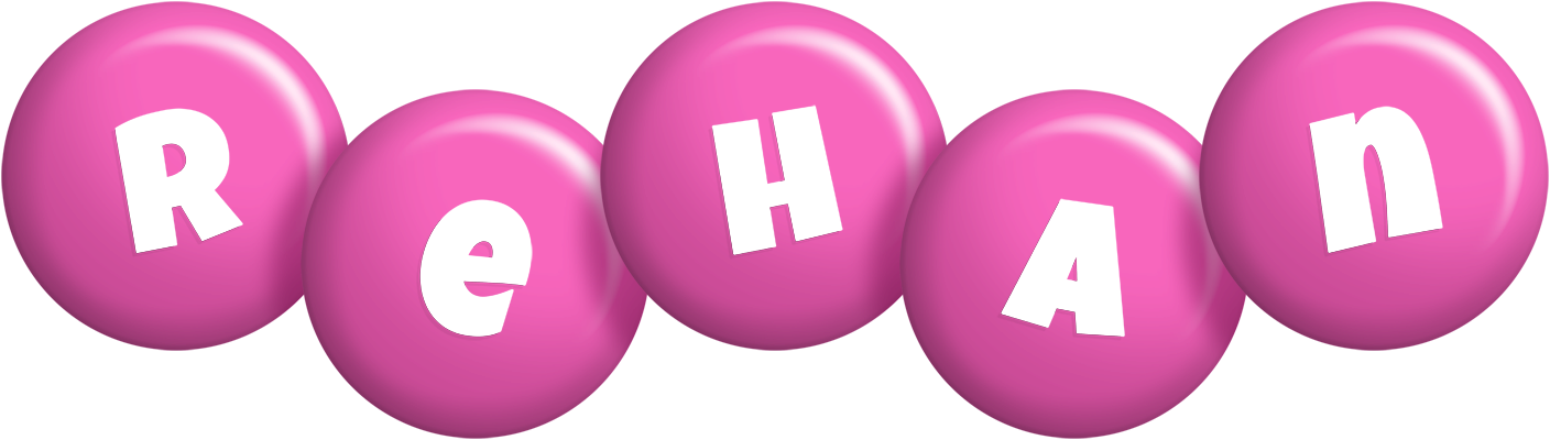 Rehan candy-pink logo