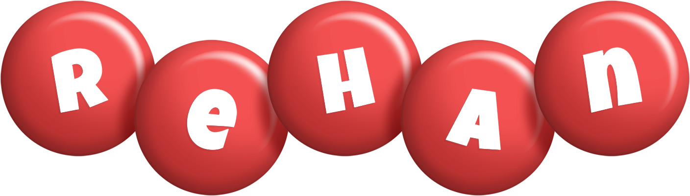 Rehan candy-red logo