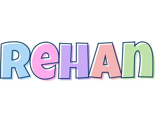 Rehan pastel logo