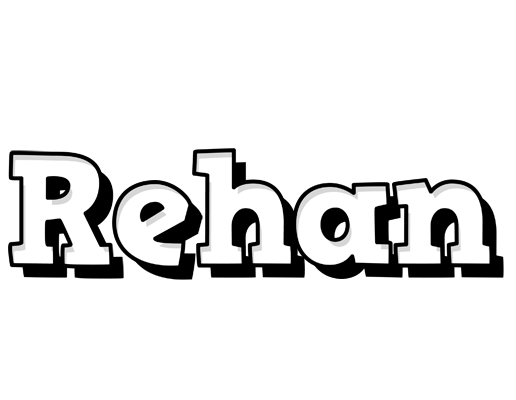 Rehan snowing logo