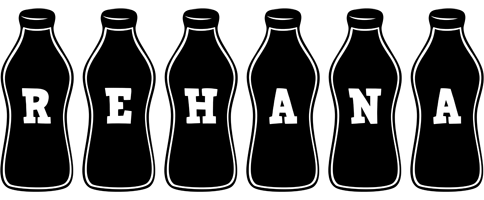 Rehana bottle logo