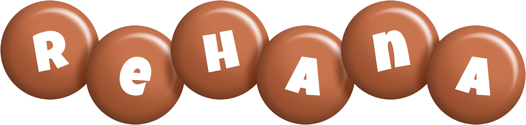 Rehana candy-brown logo