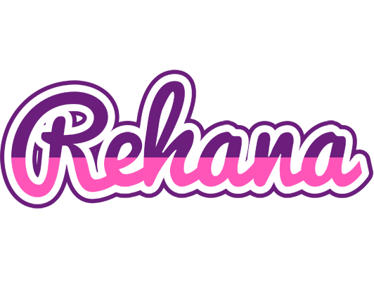 Rehana cheerful logo
