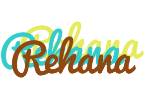 Rehana cupcake logo