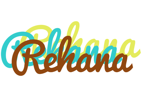 Rehana cupcake logo