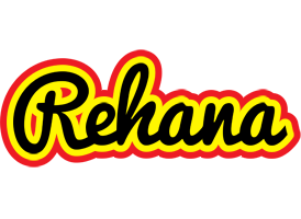 Rehana flaming logo