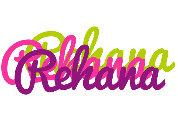 Rehana flowers logo