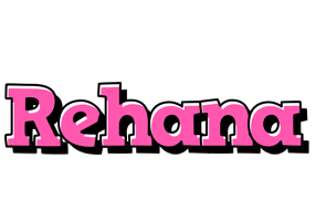 Rehana girlish logo