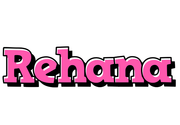 Rehana girlish logo