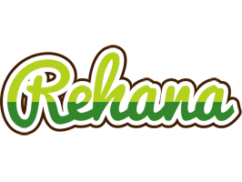 Rehana golfing logo