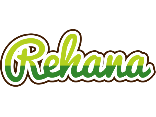 Rehana golfing logo