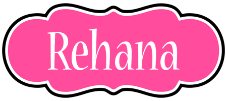 Rehana invitation logo