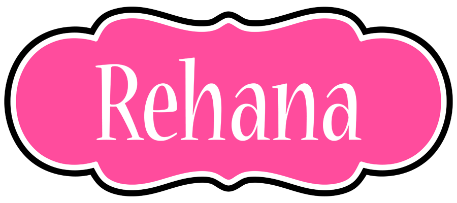 Rehana invitation logo