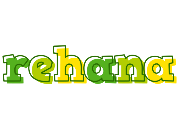 Rehana juice logo