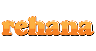 Rehana orange logo