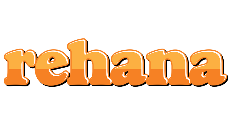 Rehana orange logo