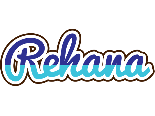 Rehana raining logo