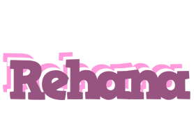 Rehana relaxing logo