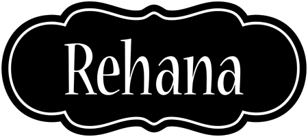 Rehana welcome logo