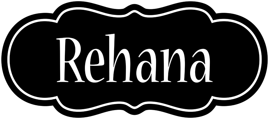 Rehana welcome logo