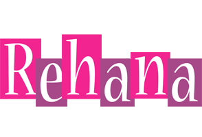 Rehana whine logo